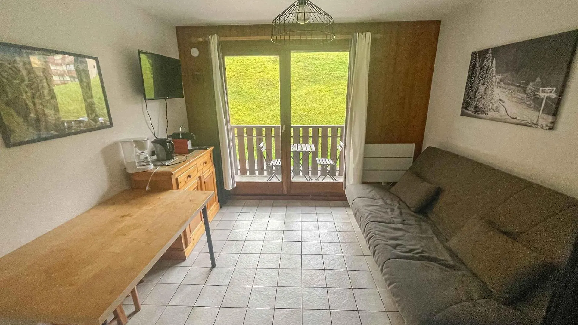 Joli Studio 4 Pers 30M Des Pistes Balcon Plein Sud Au Pieds Des Pistes B27- Draps Non Compris Saint-Jean-d'Aulps Apartment