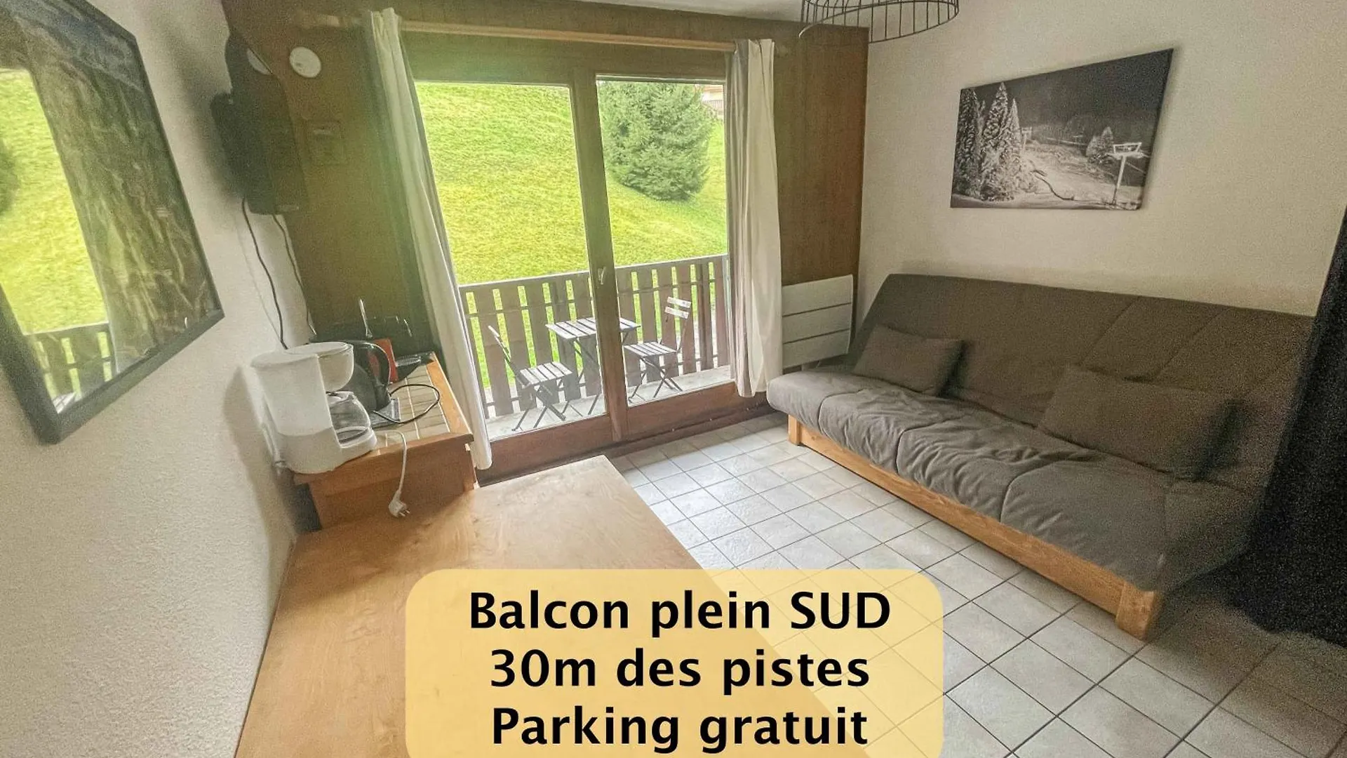 Joli Studio 4 Pers 30M Des Pistes Balcon Plein Sud Au Pieds Des Pistes B27- Draps Non Compris contacts